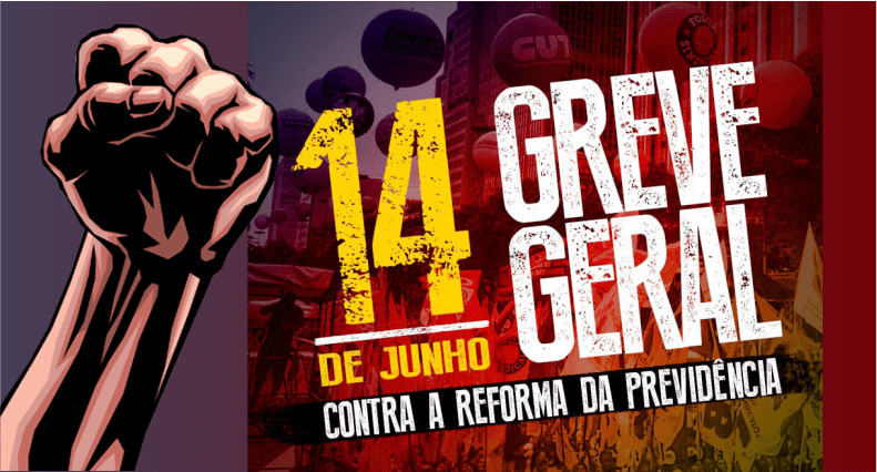  Greve Geral - Quem é contra a retirada de direitos participa